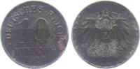 Ersatzm&uuml;nzen des 1. Weltkrieges 10 Pfennig 1922 E 10 Pfennig - mit Perlk... 24,95 EUR  + 9,95 EUR frais d'envoi