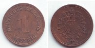 Kaiserreich 1 Pfennig 1 Pfennig kleiner Adler -