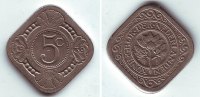 Niederlande 5 Cent Wilhelmina (1890 - 1948) -