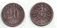 Kaiserreich 20 Pfennig 20 Pfennig kleiner Adler -