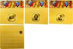 Fidschi 3 x 10 Dollars 2010 3 x 10 Dollar Goldmünzen-Satz - Serie Gold der Pharanonen Ägypten FB mit Zertifikaten