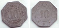Busendorf 10 Pfennig Privates Notgeld - Busendorf - Lothringer Walzengiesserei -