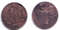 Trier 10 Pfennig Notgeld der Stadt Trier - 10 Pfennig -