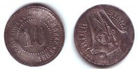 Trier 10 Pfennig Notgeld der Stadt Trier - 10 Pfennig - Stempeldrehung -