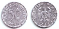 Drittes Reich 50 Reichspfennig 50 Reichspfennig -