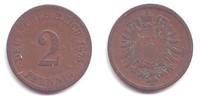 Kaiserreich 2 Pfennig 2 Pfennig - kleiner Adler -