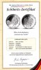 Deutschland Medaille Silbergedenkprägung - Friedrich der Große - mit MDM-Echtheitszertifikat -