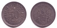 Meuselwitz - Sachsen - Altenburg 50 Pfennig Notgeld der Stadt Meuselwitz - 50 Pfennig -