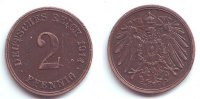 Kaiserreich 2 Pfennig 2 Pfennig - großer Adler -