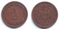 Kaiserreich 2 Pfennig 2 Pfennig - großer Adler -