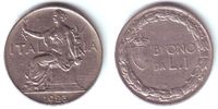 Italien 1 Lira Vittorio Emanuelle III. (1900 - 1946) -
