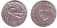 Italien 20 Centesimi Vittorio Emanuelle III. (1900 - 1946) -
