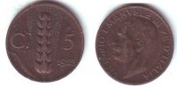 Italien 5 Centesimi Vittorio Emanuelle III. (1900 - 1946) -
