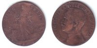 Italien 2 Centesimi Vittorio Emanuelle III. (1900 - 1946) -