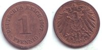 Kaiserreich 1 Pfennig 1 Pfennig - großer Adler -