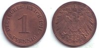Kaiserreich 1 Pfennig 1 Pfennig - großer Adler -