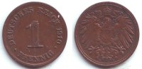 Kaiserreich 1 Pfennig 1 Pfennig - großer Adler -
