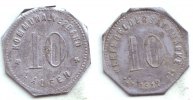 Laufen 10 Pfennig Notgeld des Kommunalverbandes Laufen - 10 Pfennig -