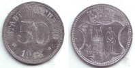 Münchberg 50 Pfennig Notgeld der Stadt Münchberg - 50 Pfennig -