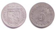 Elberfeld 5 Pfennig Notgeld der Stadt Elberfeld - 5 Pfennig -