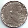 Drittes Reich 2 Mark Hindenburg -
