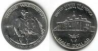 USA 1/2 Dollar 1982 D 250. Geburstag George Washingtons FDC in Folie und Box mit Zertifkat