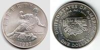USA 1 Dollar Jackie Robinson - Baseball Spieler -