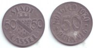 Cassel - Kassel 50 Pfennig Notgeld der Stadt Cassel - 50 Pfennig -