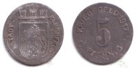 Elberfeld 5 Pfennig Notgeld der Stadtgemeinde Elbergeld - 5 Pfennig -