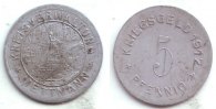 Mettmann 5 Pfennig Notgeld der Kreisverwaltung Mettmann - 5 Pfennig -