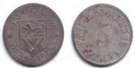 Bergzabern 5 Pfennig Notgeld der Stadtgemeinde Bergzabern - 5 Pfennig -
