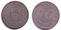 Kirchheim 10 Pfennig Notgeld der Stadt Kirchheim - 10 Pfennig -