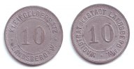 Landsberg / W. 10 Pfennig Notgeld der Stadt Landsberg - 10 Pfennig -
