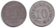 Mühldorf - Neumarkt 10 Pfennig Notgeld der Distriktssparkasse Mühldorf - Neumarkt - 10 Pfennig -