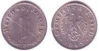Drittes Reich 1 Pfennig Kursmünze -