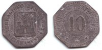 Pirmasens 10 Pfennig Notgeld der Verwaltung der Stadt Pirmasens - 10 Pfennig -