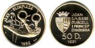 Andorra 50 Diners Olympische Spiele 1992 - Ringe -
