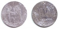 Aschaffenburg 10 Pfennig Notgeld der Stadt Aschaffenburg - 10 Pfennig -