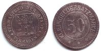 Pirmasens 50 Pfennig Notgeld der Stadtverwaltung Pirmasens - 50 Pfennig -