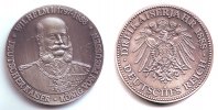 Preussen Medaille 1888 / 1988 Replik - Deutsche Geschichte - Kaiser Wilhelm I. (1797 - 1888) - Dreikaiserjahr FDC