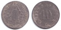 Zwiesel 10 Pfennig Notgeld der Stadt Zwiesel - 10 Pfennig -