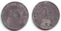 Drittes Reich 10 Reichspfennig 10 Reichspfennig - mit Hakenkreuz -
