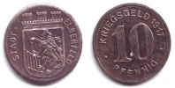 Elberfeld 10 Pfennig Notgeld der Stadt Elberfeld - 10 Pfennig -