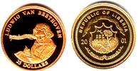 Liberia 25 Dollar Ludwig van Beethoven -