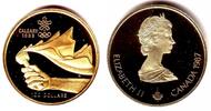 Kanada 100 Dollar Olympische Winterspiele Calgary - Olympische Fackel -
