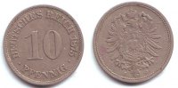 Kaiserreich 10 Pfennig 10 Pfennig - kleiner Adler -