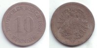Kaiserreich 10 Pfennig 10 Pfennig - kleiner Adler -
