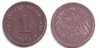 Kaiserreich 1 Pfennig 1 Pfennig - großer Adler -