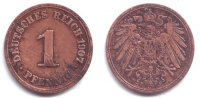 Kaiserreich 1 Pfennig 1 Pfennig - großer Adler -