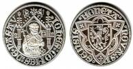 Nassau - Siegen Siegener Weißpfennig - Albus (NP) Replik - Johannes Graf von Nassau - Hüftbild des Hl. Petrus mit Kreuzstab -